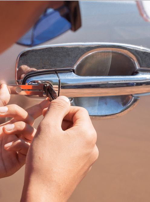 How Do You Open a Car Door If the Lock is Broken?