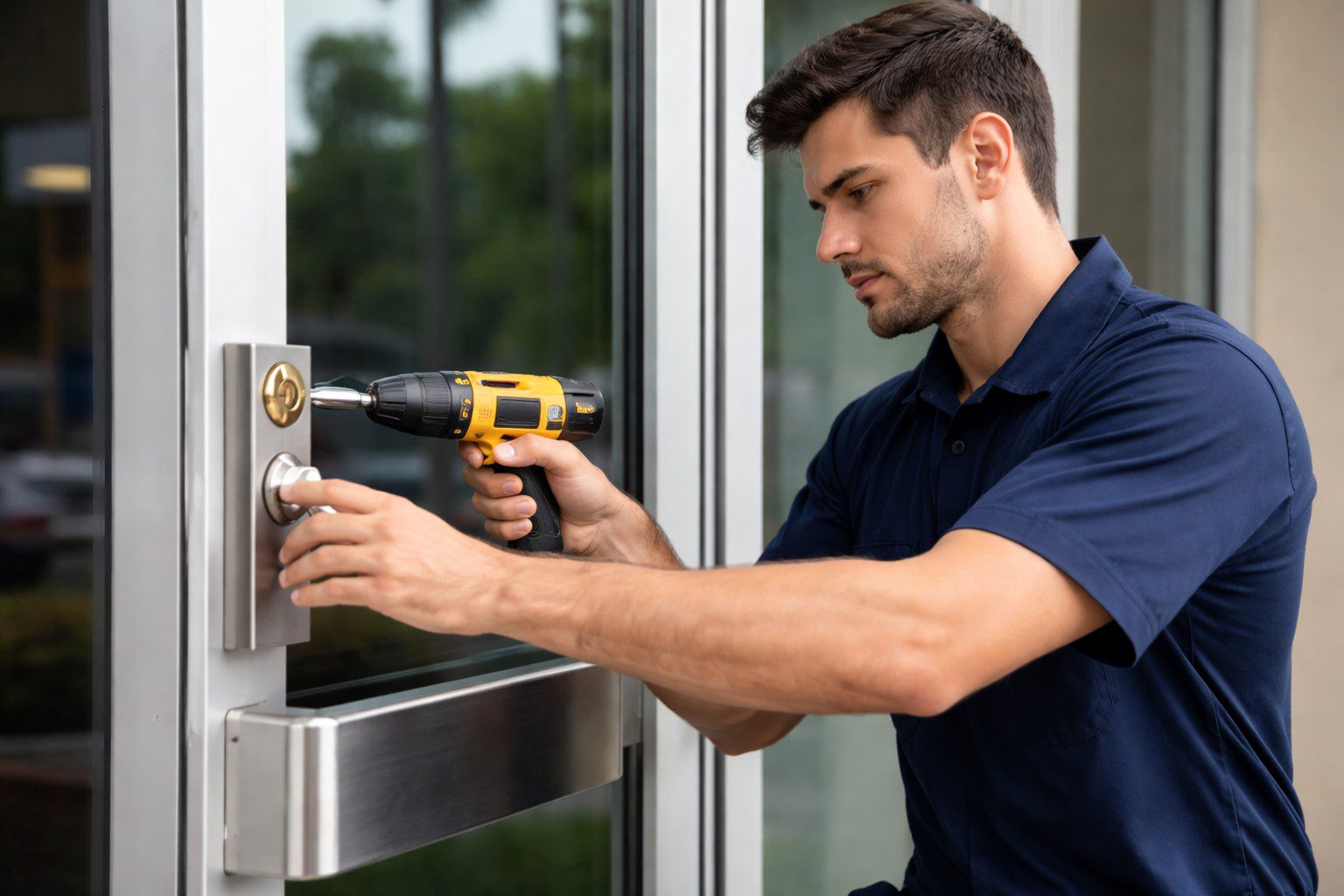 Why Your Push Bar Door Needs a Deadbolt: Fixing a Common Commercial Security Weakness in Denver