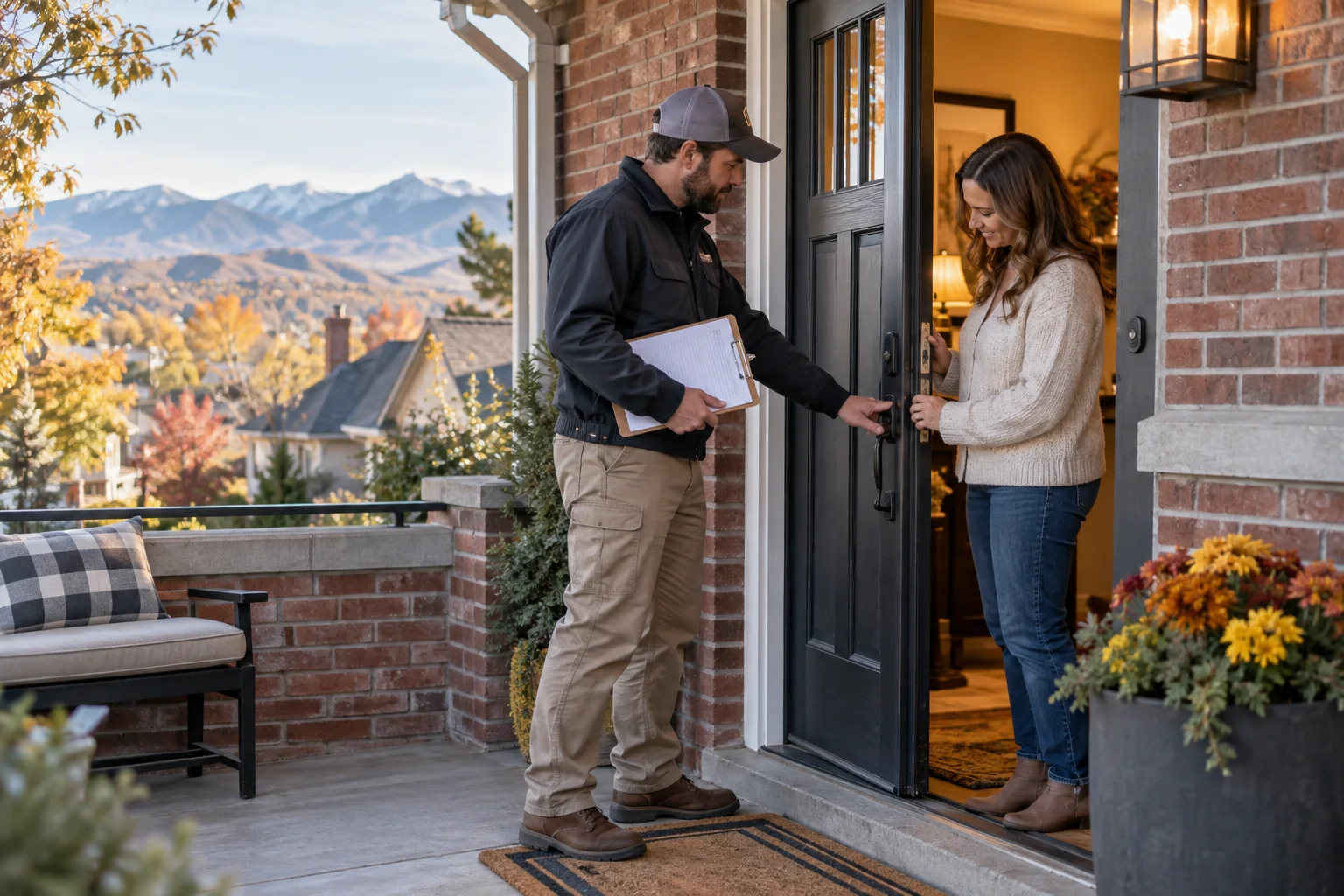 Why Your Door Lock Sticks in Cold Weather – and What Denver Homeowners Should Do